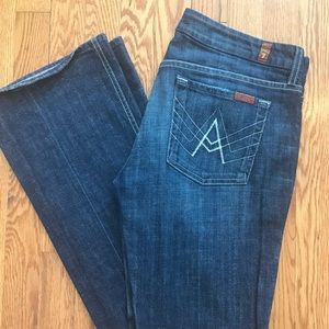 7 for all mankind flare jeans
